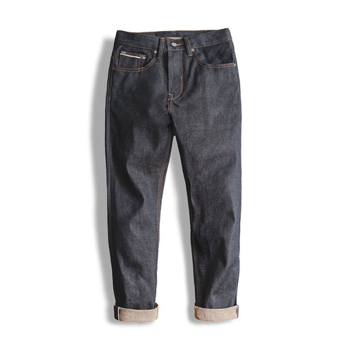 Maden Retro 11.6oz Selvedge Raw Denim Jeans Tapered Regular Fit Cotton