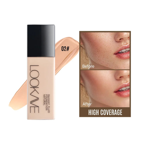 Breathable Matte Foundation Natural Nude Wheat Long Lasting
