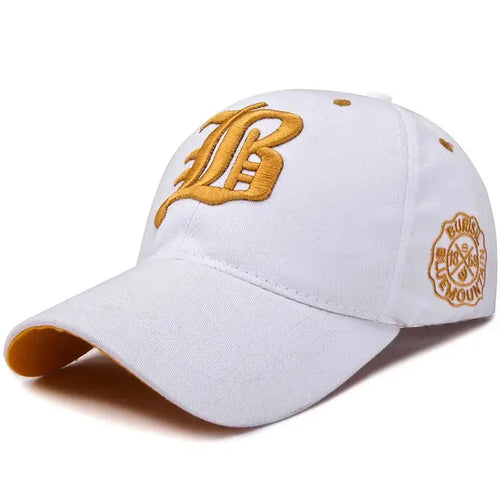 Men Women's Baseball Cap Summer Cotton Hat Embroidery Snapback Hip-Hop