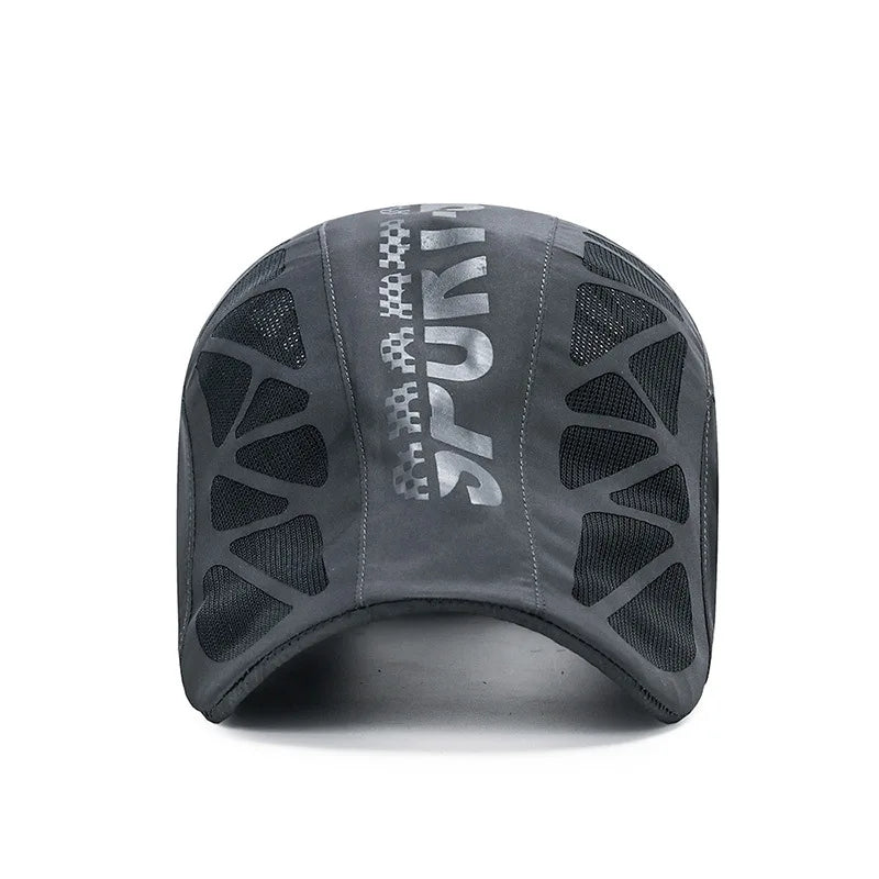 Summer New Sport Alphabet Forward Hat Men's Breathable Mesh Shade