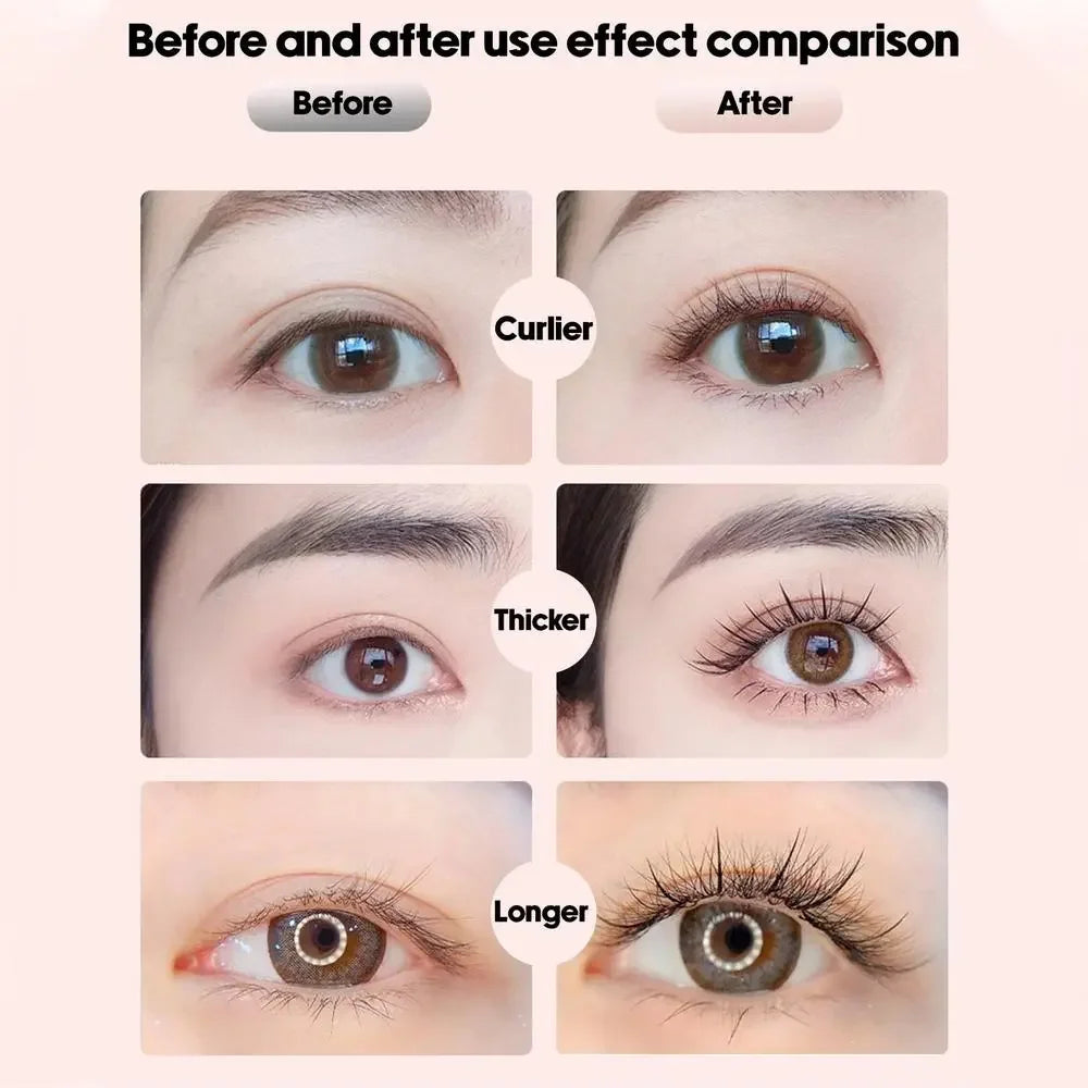 Electric Eyelash Curler Portable Electric Heated Comb Eye Lash Perm Long Lasting Eyelashes Thermal Eyelash Curler Makeup Tools