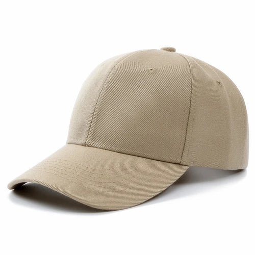 Unisex Cap Casual Plain Baseball Cap Adjustable Snapback Hats For