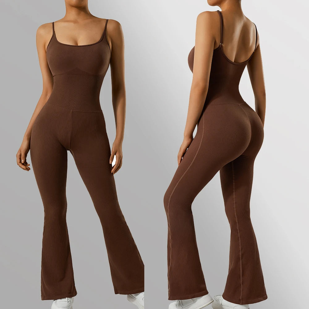 Women Bodysuit Jumpsuit All Season Romper Overalls Sportswear Fashion Streetwear Overalls One Piece Fitness Sports Bodysuits