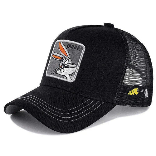 High Quality Brand Anime Cartoon Snapback Cotton Baseball Cap Men