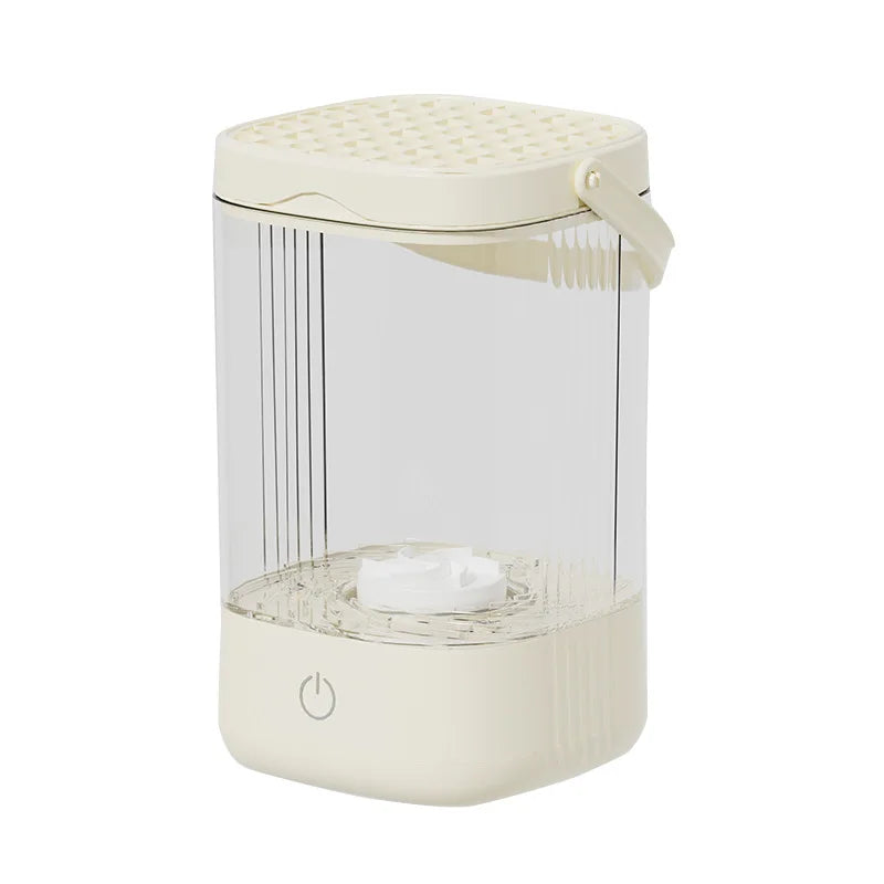 Electric Makeup Brush Cleaner Makeup Brushes Drying Rack UV Sterilization Quick Drying Brush Washers Automatic Wash Makeup Tools