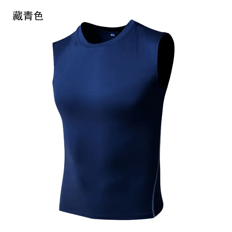 Men's Compression T-shirt Breathable Football Suit Fitness Tight Sportswear Riding Quick Dry Running Short Sleeve Shirt Sports