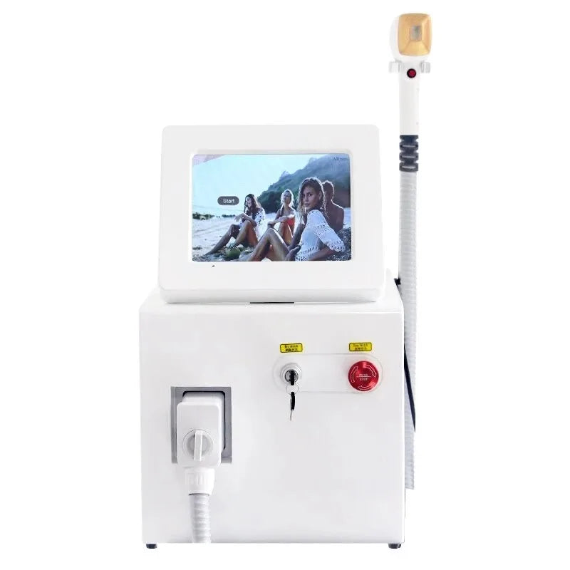3000W 3 Wavelength 808 Diode Laser Hair Removal Machine Ice Titanium Permanent Painless Physical Body Care Depilation Epilator