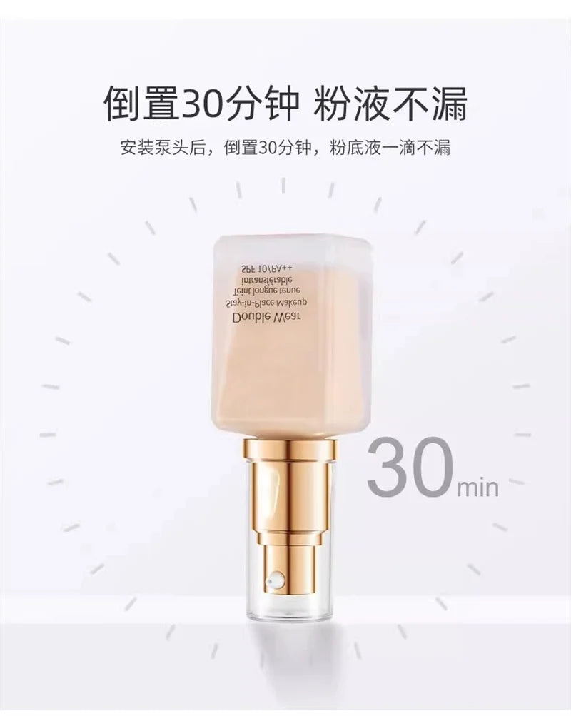 1Pc Liquid Foundation Pump Replace Convenient DIY Bottle Double Wear Replacement Refillable Essential Makeup Tools Pump