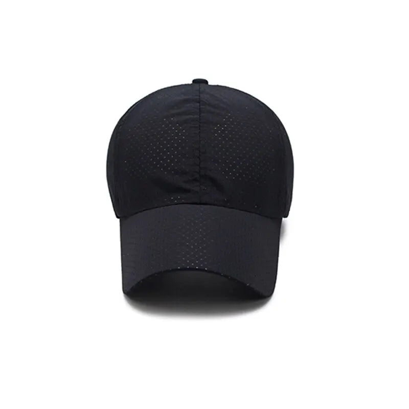 Hat Men Spring Summer Solid Color Mesh Cap Baseball Cap Women Autumn