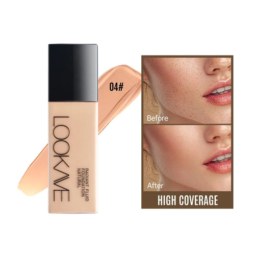 Breathable Matte Foundation Natural Nude Wheat Long Lasting