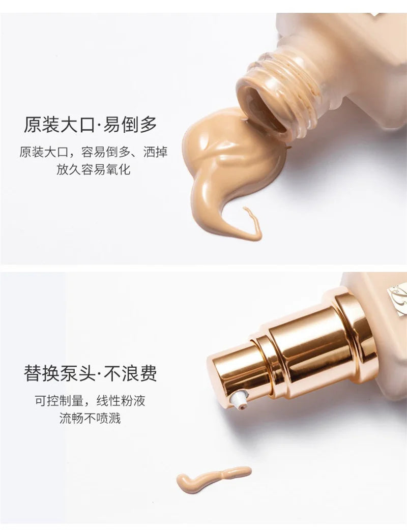 1Pc Liquid Foundation Pump Replace Convenient DIY Bottle Double Wear Replacement Refillable Essential Makeup Tools Pump