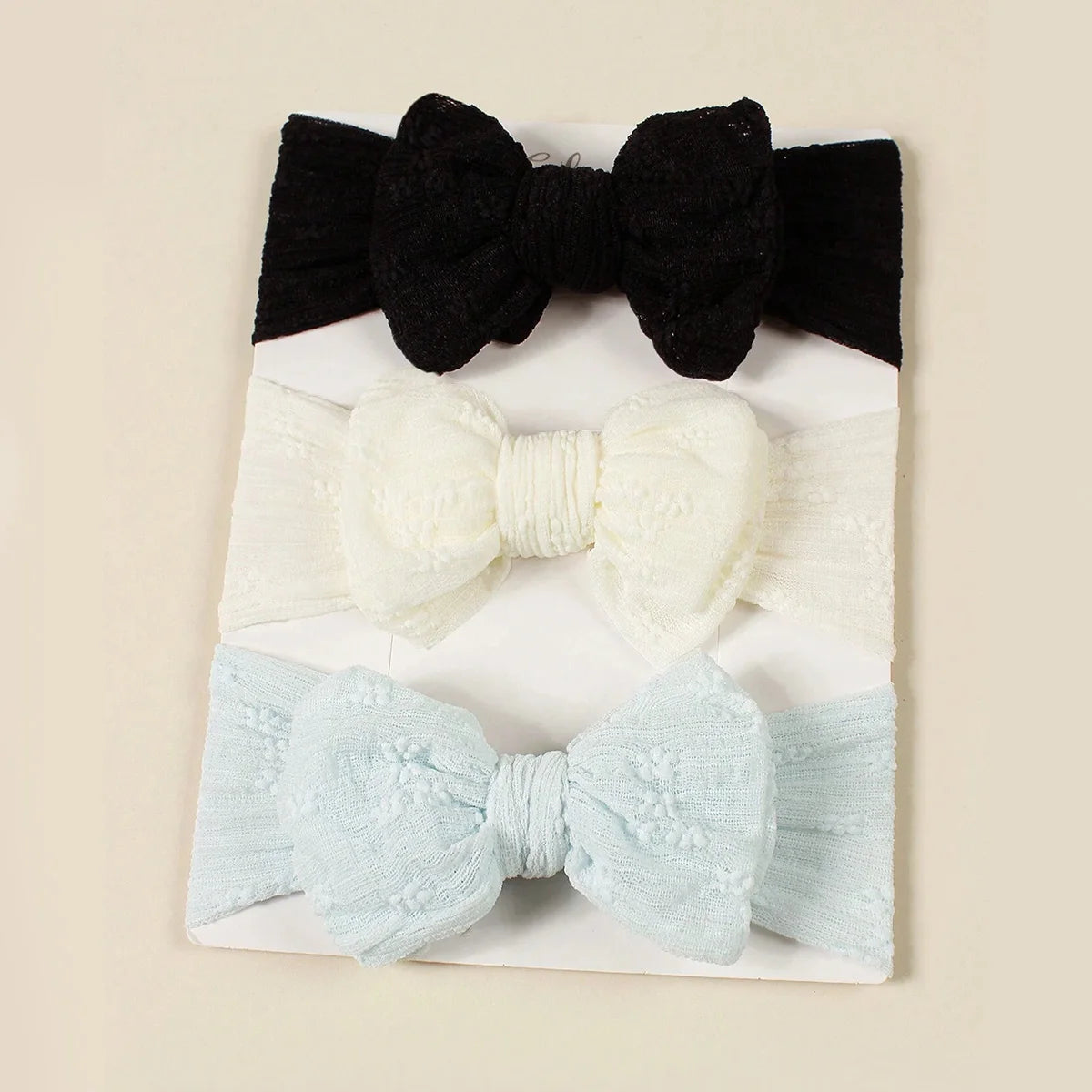 New Summer Breathable Baby Mesh Headbands Top Knot Double Bows Soft Turban Headwraps Girls Hair Accessories