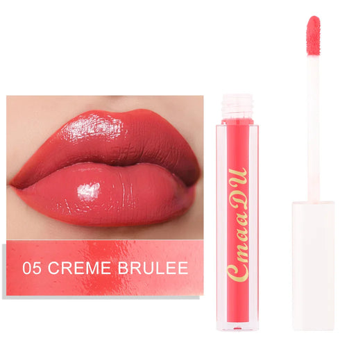 CmaaDu Hydrating Mirror Glossy Liquid Lipstick Lip Gloss Moisturizing