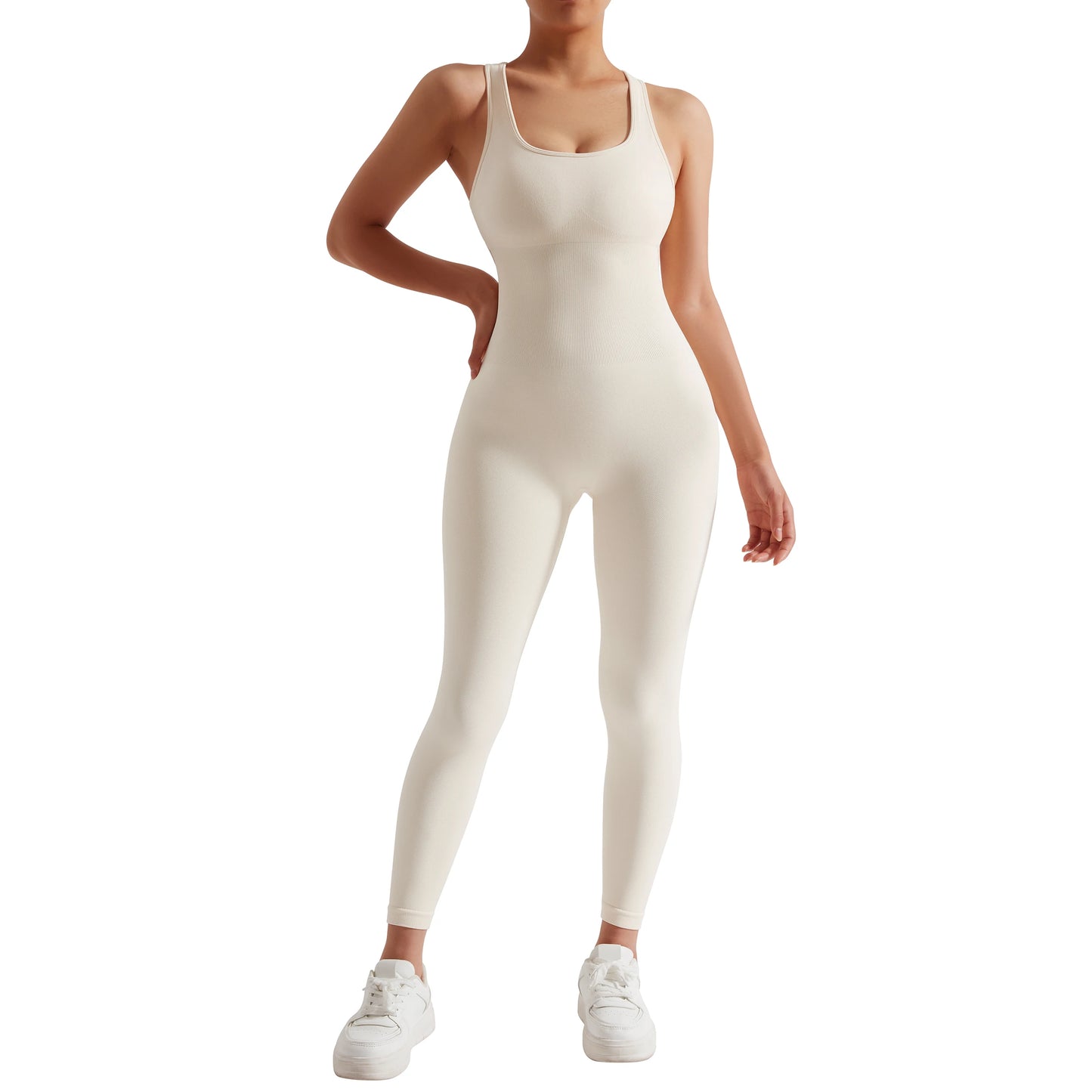 Women Bodysuit Jumpsuit All Season Romper Overalls Sportswear Fashion Streetwear Overalls One Piece Fitness Sports Bodysuits