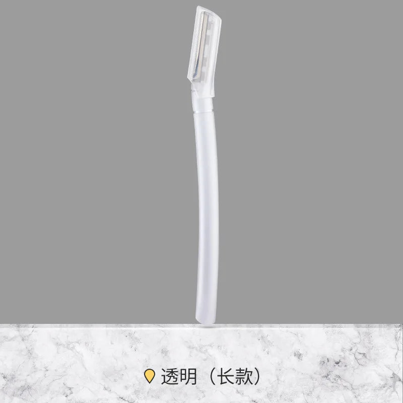 Safe Eyebrow Trimmer Makeup Products Stainless Steel Eyebrow Scissors with Comb Hair Removal Shaver Eyebrow Shaping Makeup Tools
