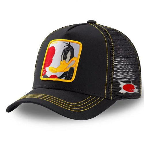 High Quality Brand Anime Cartoon Snapback Cotton Baseball Cap Men