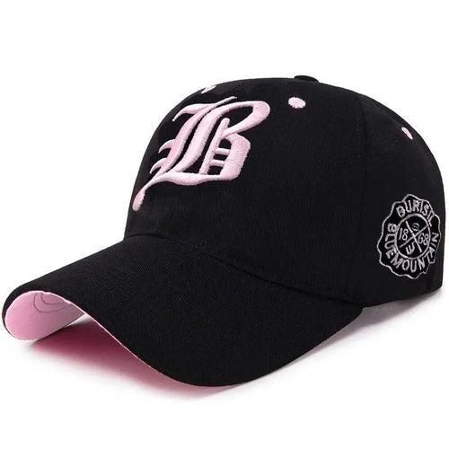 Men Women's Baseball Cap Summer Cotton Hat Embroidery Snapback Hip-Hop