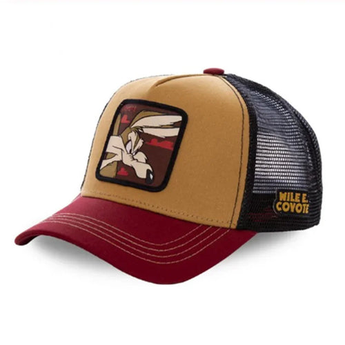 High Quality Brand Anime Cartoon Snapback Cotton Baseball Cap Men
