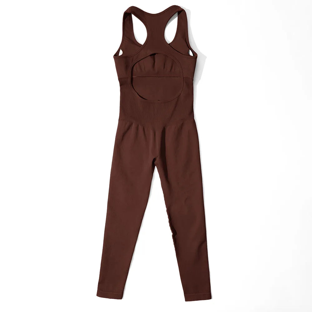 Women Bodysuit Jumpsuit All Season Romper Overalls Sportswear Fashion Streetwear Overalls One Piece Fitness Sports Bodysuits