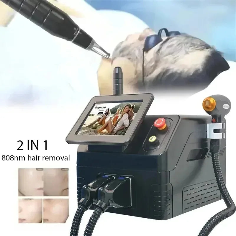 2025 Picosecond laser 3500W diode laser hair removal tattoo removal machine Chloasma Machine Painless Laser Tattoo Removal