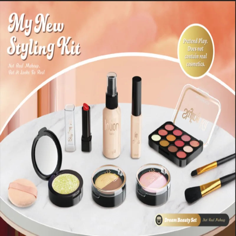 Girl Beauty Play cosmetics toy set gift educational makeup toys for