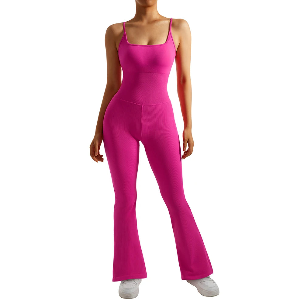 Women Bodysuit Jumpsuit All Season Romper Overalls Sportswear Fashion Streetwear Overalls One Piece Fitness Sports Bodysuits