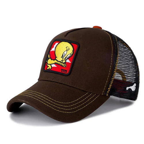 High Quality Brand Anime Cartoon Snapback Cotton Baseball Cap Men