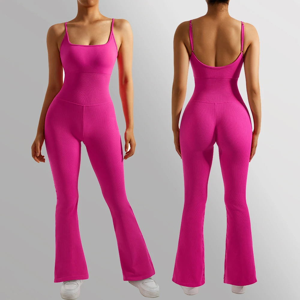 Women Bodysuit Jumpsuit All Season Romper Overalls Sportswear Fashion Streetwear Overalls One Piece Fitness Sports Bodysuits