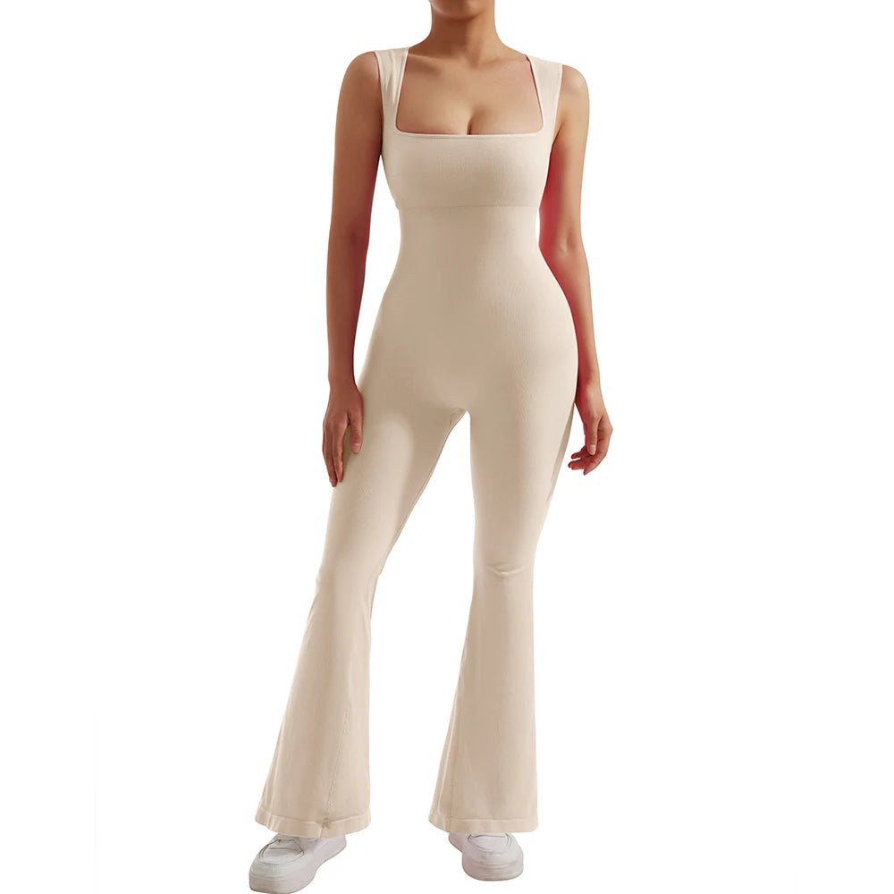 Women Bodysuit Jumpsuit All Season Romper Overalls Sportswear Fashion Streetwear Overalls One Piece Fitness Sports Bodysuits