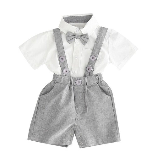 Toddler Boys Clothing Set Newborn Gentleman Suit