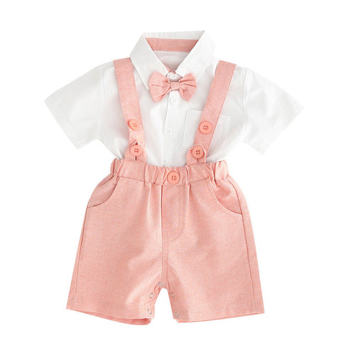 Toddler Boys Clothing Set Newborn Gentleman Suit