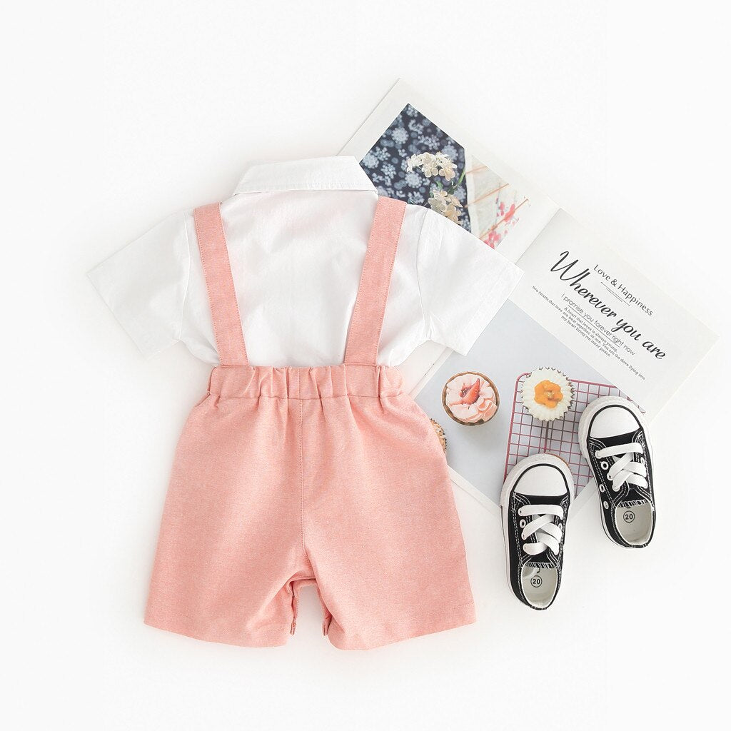 Toddler Boys Clothing Set Newborn Gentleman Suit