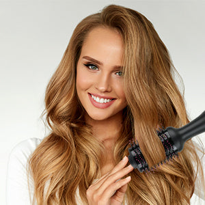 Hot Air One-Step Hair Dryer Negative Ion Anti-Frizz Blowout for