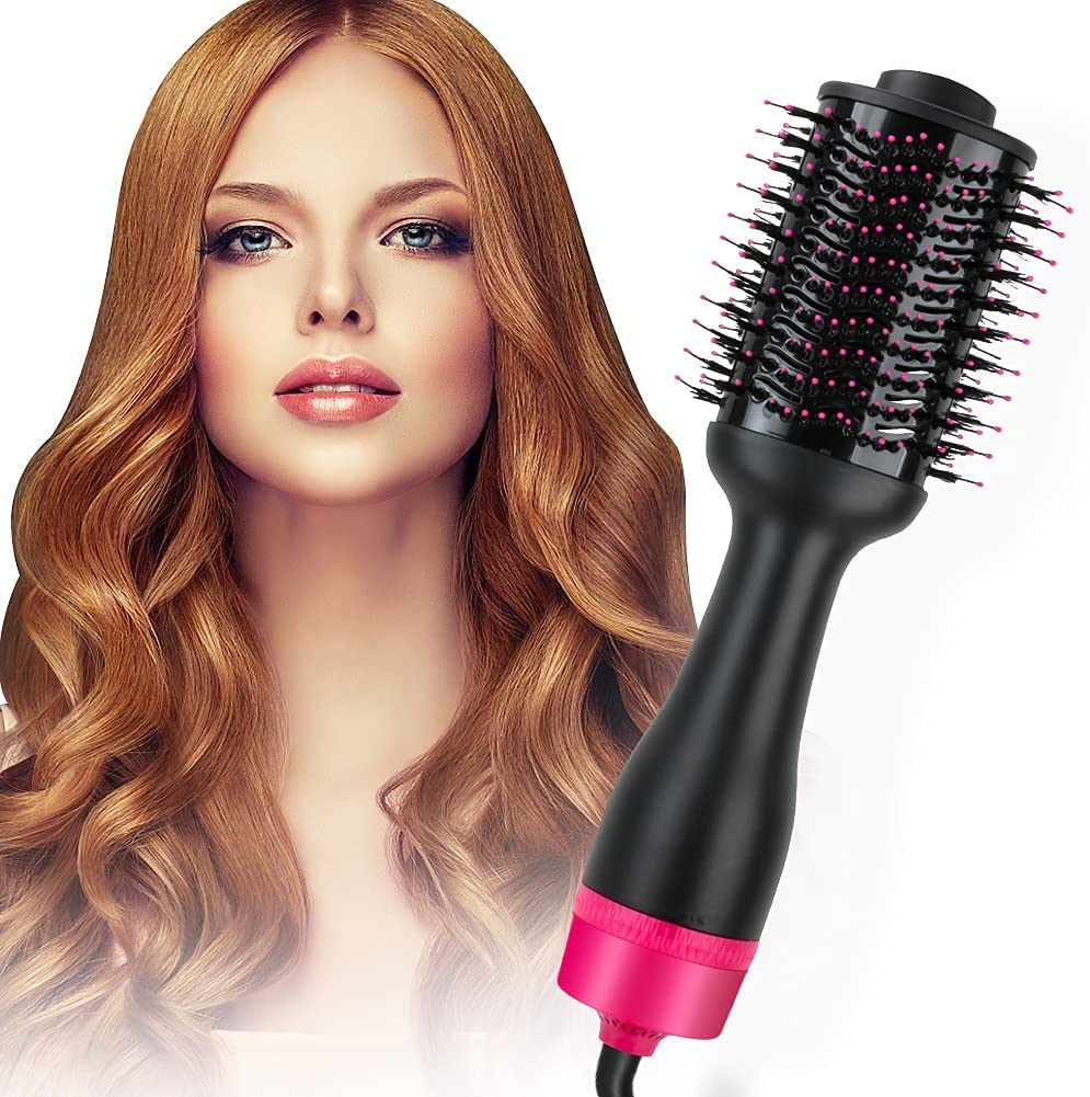 Hot Air One-Step Hair Dryer Negative Ion Anti-Frizz Blowout for