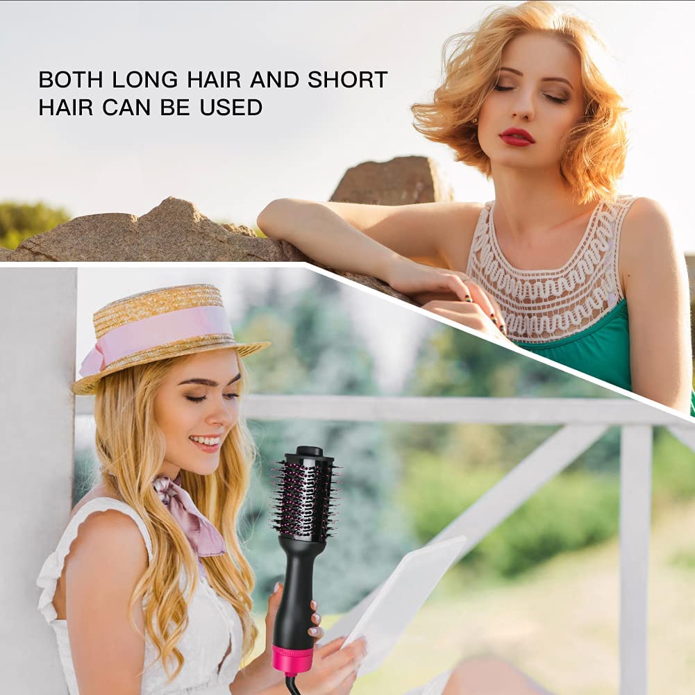 Hot Air One-Step Hair Dryer Negative Ion Anti-Frizz Blowout for
