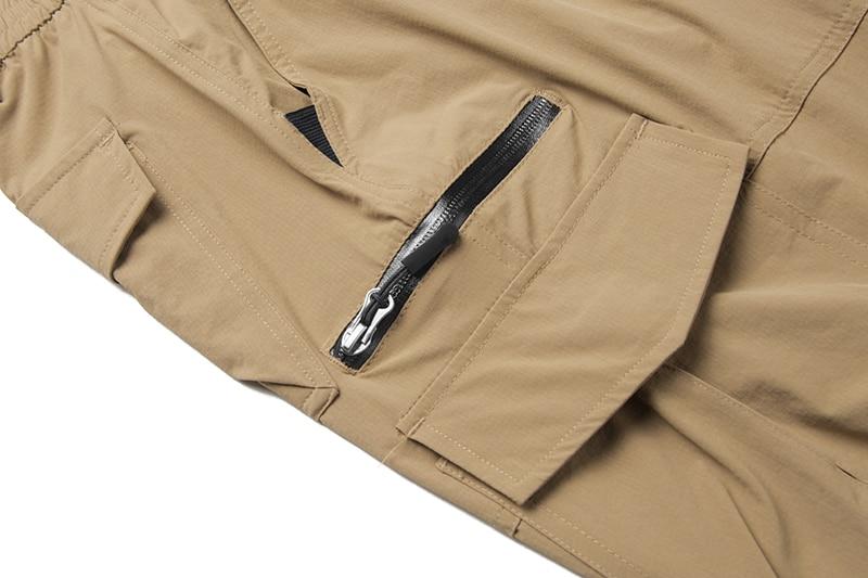 Summer Quick Dry Capri Pants Men's Lightweight Straight Fashion Casual