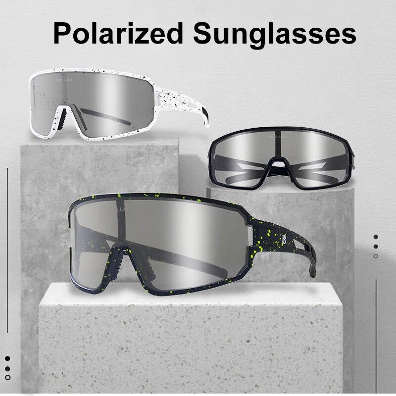 Polarized Photochromic Sunglasses Goggles UV Protection For Men Women