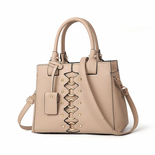 Japanese Style PU Leather Handbag For Women
