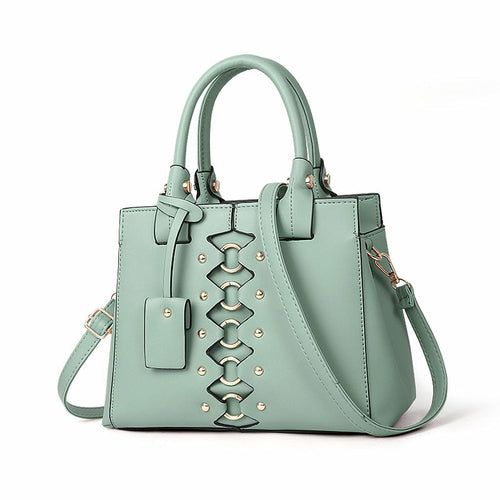 Japanese Style PU Leather Handbag For Women