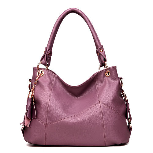 Fashion One Shoulder PU Leather Handbag For Women