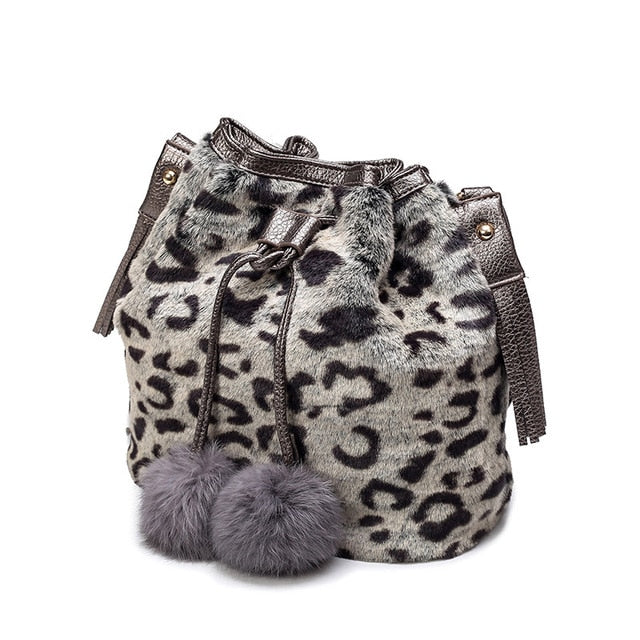Fashion Plush Handbag For Women