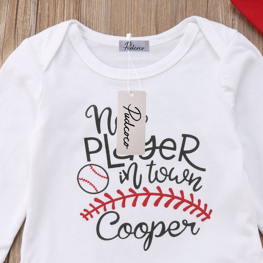 Babies 3pcs Letters Clothing Set Newborn Baby Boy