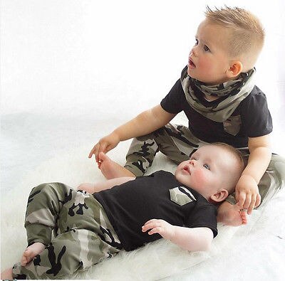 Brand new 2016 Baby Boys Girls clothing set