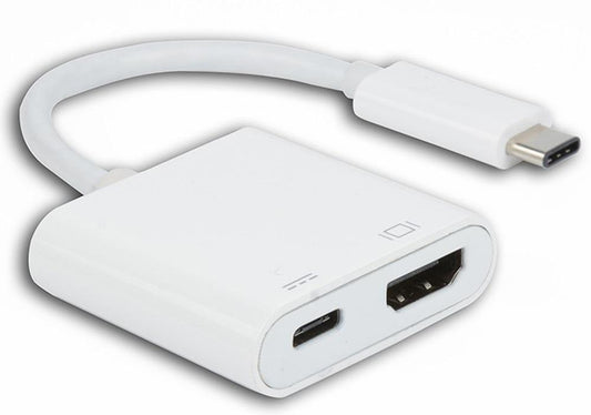 8WARE USB Type-C to HDMI Adapter Cable with Type-C Charging Port - Up