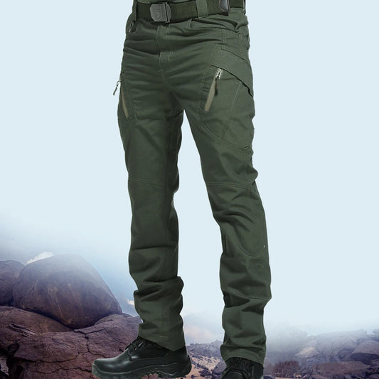 New Mens Tactical Pants Multiple Pocket Elasticity Military Urban