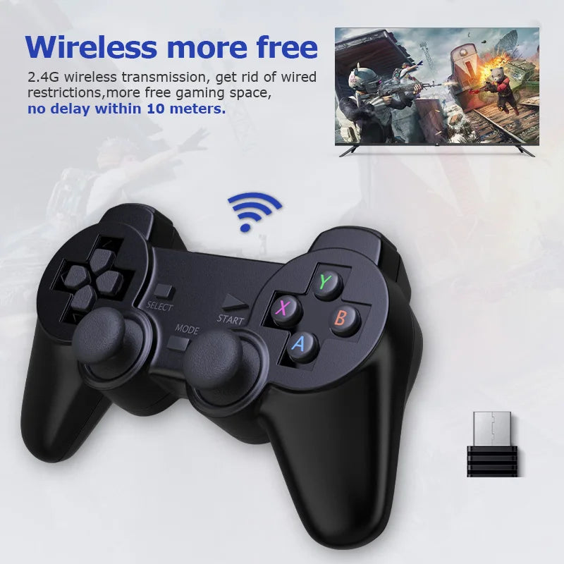 Kinhank Video Games Consoles Super Console X Cube Retro Game Console with 60,000+ Classic Games Compatible with PSP/PS1/DC,Etc