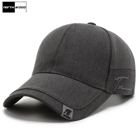 NORTHWOOD High Quality Solid Baseball Caps for Men Outdoor Cotton Cap