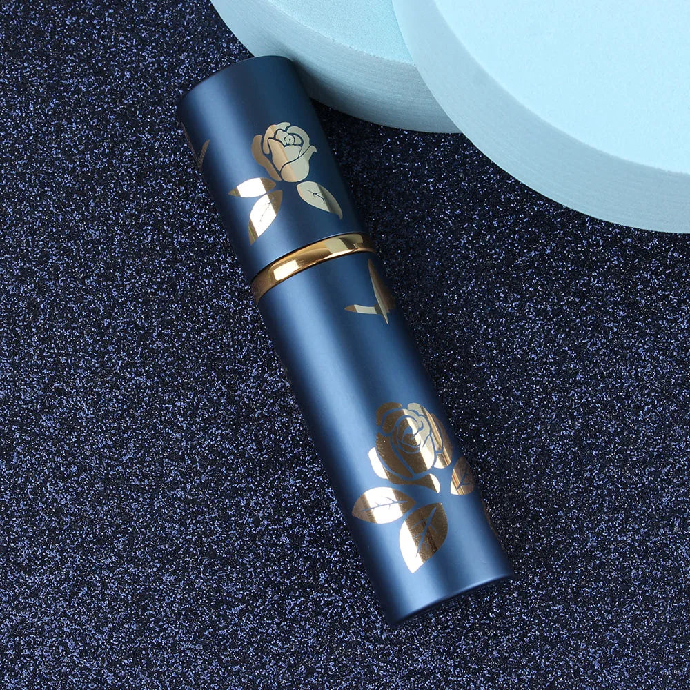 10ml Portable Mini Refillable Perfume Bottle Glass Tank Metal Case Aluminum Empty Cosmetic Containers Spray Atomizer Pump Bottle