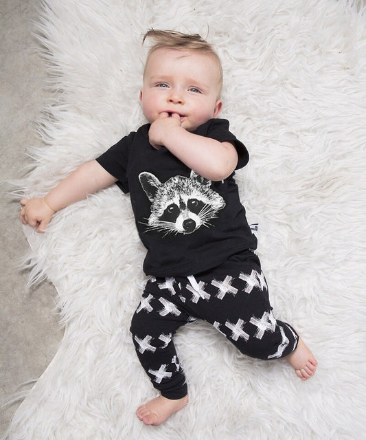 New Autumn Summer Baby clothing Boys short Sleeve