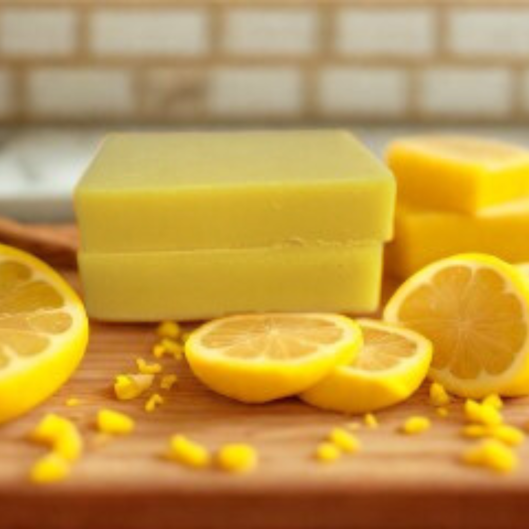 Lemon Zest- Lemon Scented Handmade Soap Bars